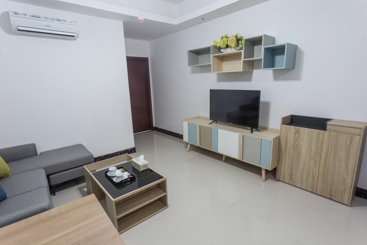钻石名邸 Diamond One Hotel And Serviced Apartment Phnom Penh Exteriör bild